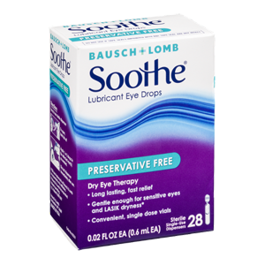 Bausch & Lomb Soothe Lubricant Eye Drops