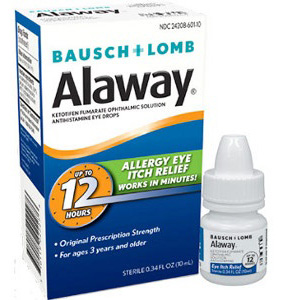 Bausch & Lomb Alaway Antihistamine Eye Drops