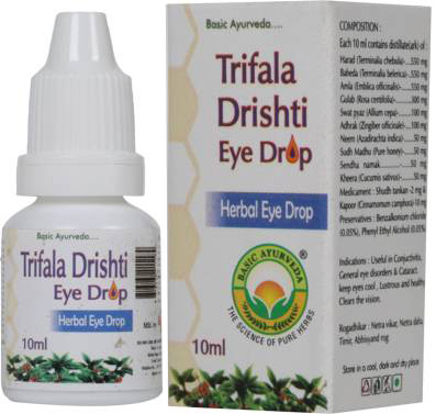 Basic Ayurveda Trifala Drishti Eye Drop