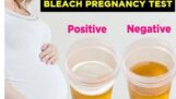 Bleach Pregnancy Test