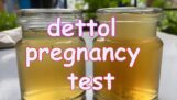 Pregnancy Test With Dettol Video